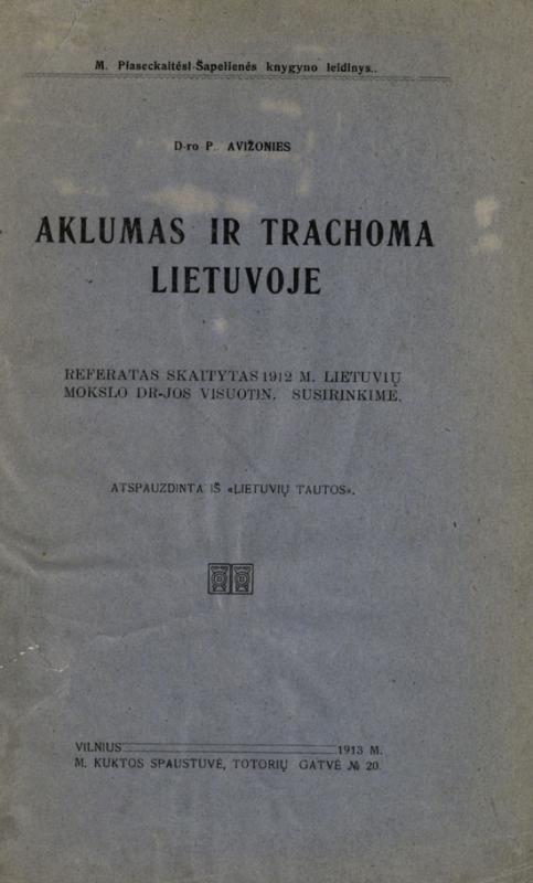 M. Šlapelienės knygyno leidinys – atspaudas iš „Lietuvių tautos“