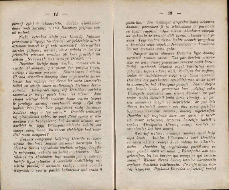 Wisas pasalmes S. Dowida karalaus. Wilnuje: kasztu ir spaustuwieje Josapa Zawadzkie, 1864.