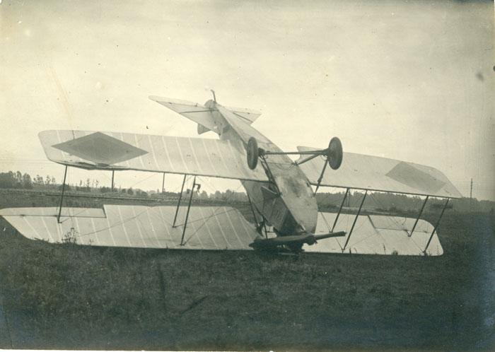 Lėktuvo Rumpler C. I avarija.