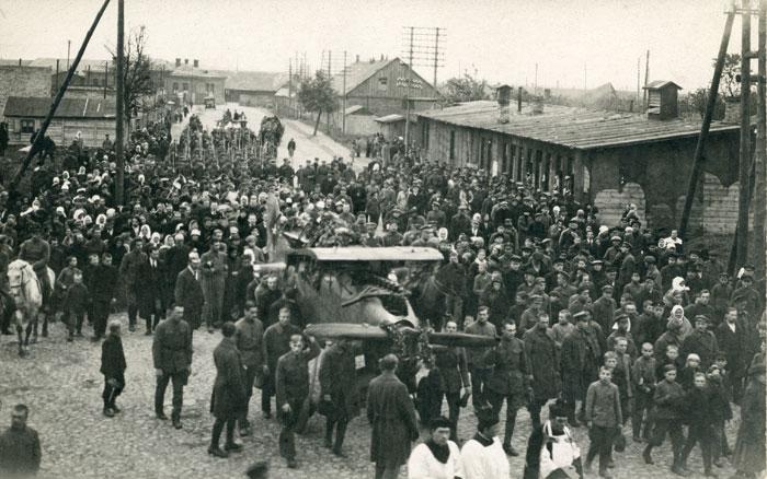 Karo lakūno Juozo Kumpio laidotuvės.