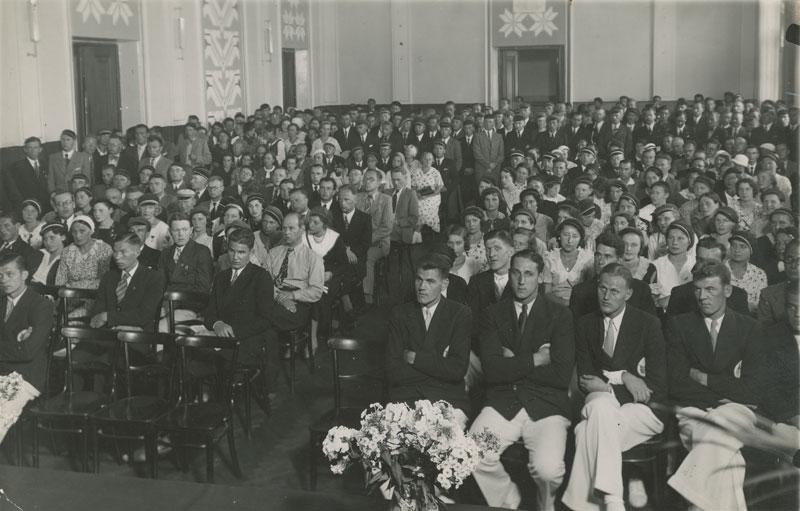 Pasaulio lietuvių studentų konferencija Ateitininkų rūmų salėje