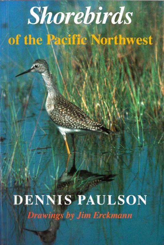 Paulson, Dennis R. Shorebirds of the Pacific Northwest. Seattle Audubon Society; drawings by Jim Erckmann. Seattle; London: University of Washington Press, 1998.