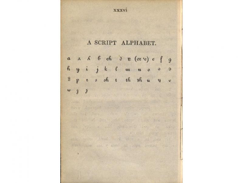 Beniowski, Bartłomiej. The anti-absurd or Phrenotypic English pronouncing and orthographical dictionary. London: published by the author, 1845. Beniowski, Bartłomiej. The anti-absurd or Phrenotypic English pronouncing and orthographical dictionary. London: published by the author, 1845.