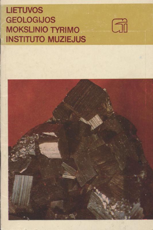 Lietuvos geologijos mokslinio tyrimo instituto muziejus. Vilnius: Eksperimentinis meninio konstravimo biuras, 1986. 24 p.