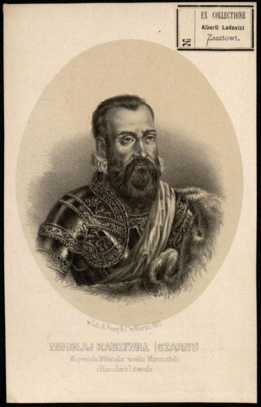 Kunigaikštis Mikalojus Radvila Juodasis (1515–1565).