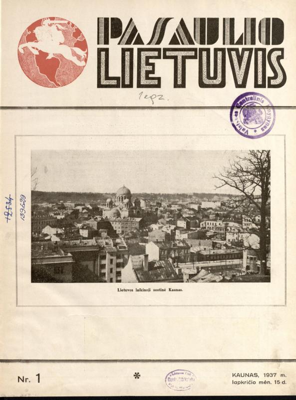 Iliustruotas žurnalas „Pasaulio lietuvis“