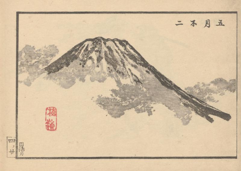 Bairei, Kono. 工業図式 = Kōgyō zushiki = Piešiniai amatininkams ir menininkams. Tokyo: [Okura Magobei], 1883. 5 t.:  medžio raiž.; 12 x 18 cm.