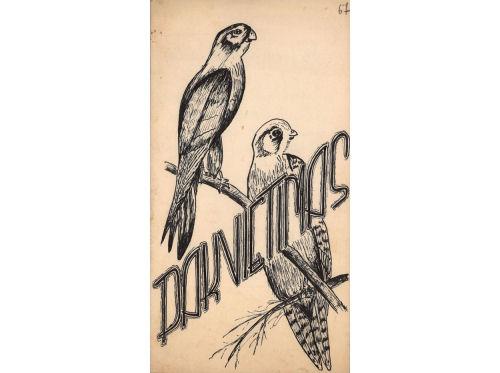 T. Ivanauskui atsiųsti kvietimai į Paukščių dienas. 1957–1962 m.