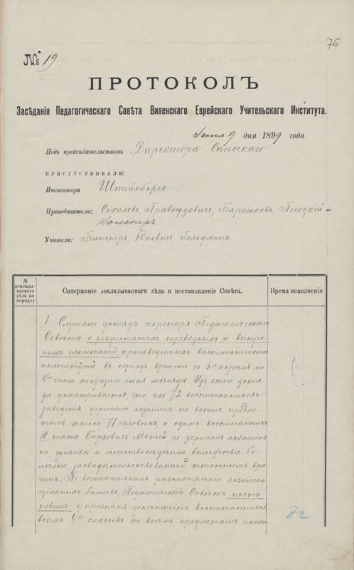 Pedagogų tarybos posėdžio protokolas