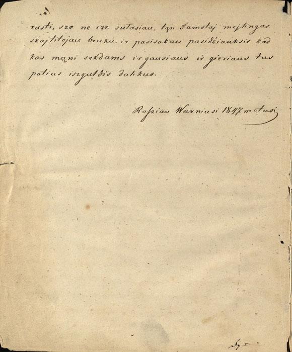 Žemaitiu wiskupiste. Aprasze kunegs Motiejus Wałonczauskis. Vilnius, 1847.