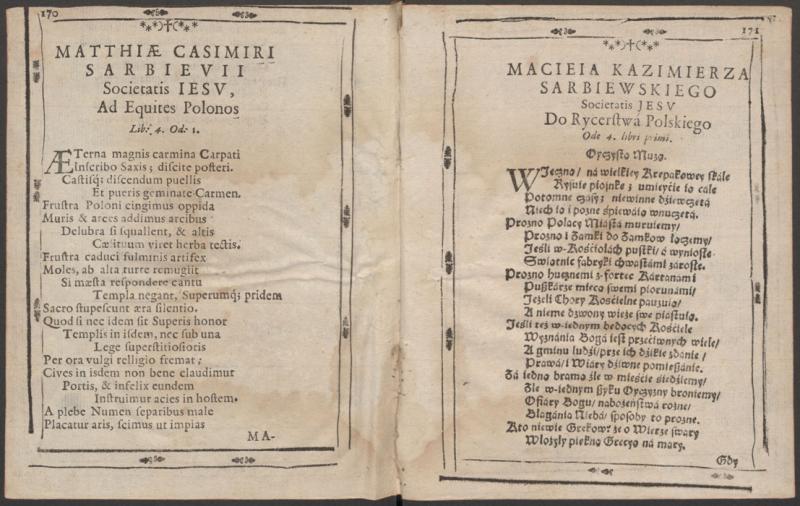 „Ad equites Polonos“ vertimas