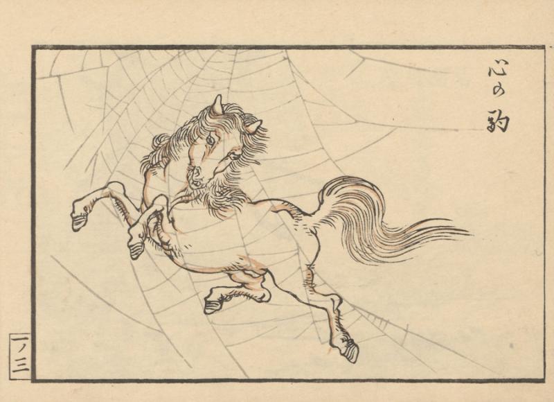 Bairei, Kono. 工業図式 = Kōgyō zushiki = Piešiniai amatininkams ir menininkams. Tokyo: [Okura Magobei], 1883. 5 t.:  medžio raiž.; 12 x 18 cm.