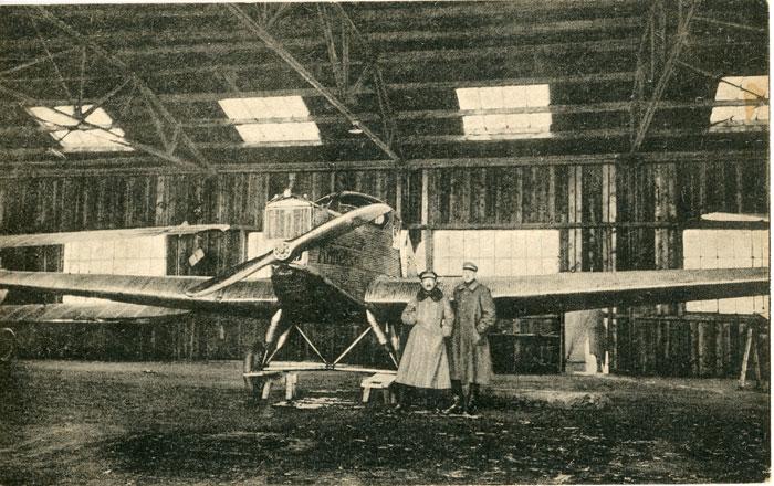 Vokiečių aeroplanas suimtas ties Obeliais.