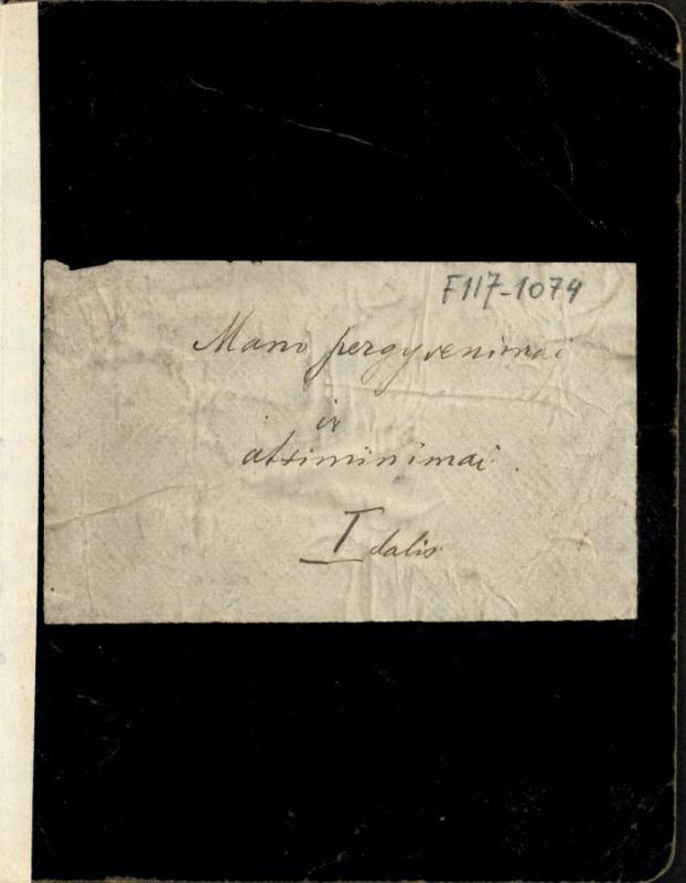 Apie tėvus ir kitus šeimos narius, mokymąsi Naumiestyje, Marijampolėje bei tarnybą Naumiestyje (1863–1880)