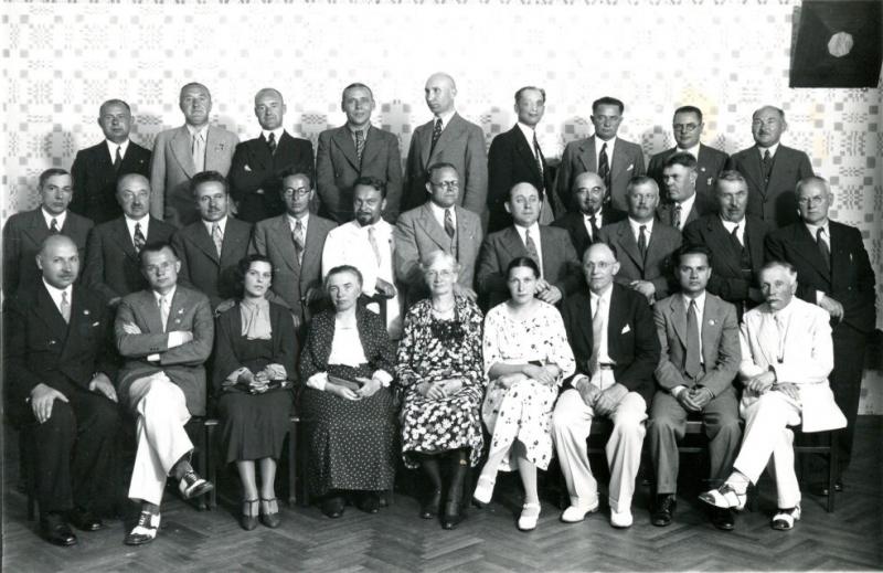 Pirmojo pasaulio lietuvių kongreso svečiai ir dalyviai