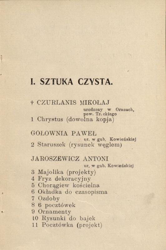 Septintosios lietuvių dailės parodos katalogas lenkų kalba