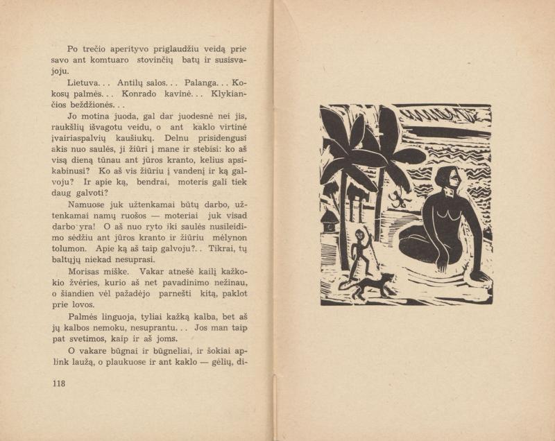 Janušytė, Liūnė. Korektūros klaida. Viktoro Petravičiaus iliustr. Kaunas: Sakalas, 1938. 173 p., iliustr. 2-482362