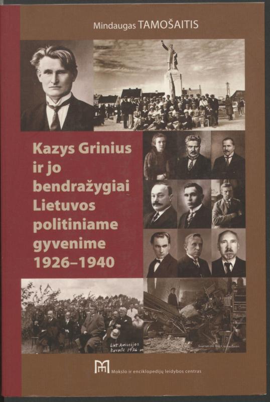 Kazys Grinius ir jo bendražygiai Lietuvos politiniame gyvenime 1926–1940