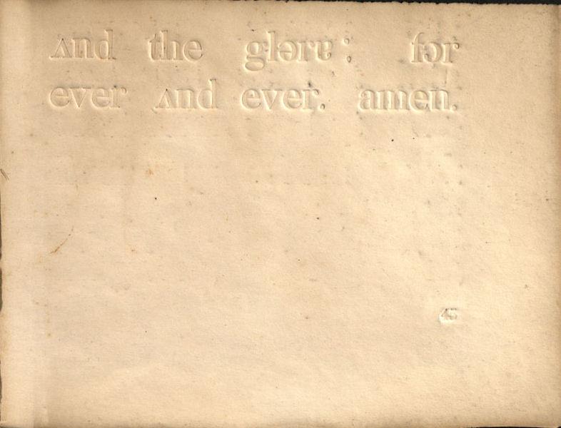 Beniowski, Bartłomiej. Major Beniowski’s Phrenotypic primer for the blind. London: published by the author, 1845. Beniowski, Bartłomiej. Major Beniowski’s Phrenotypic primer for the blind. London: published by the author, 1845.