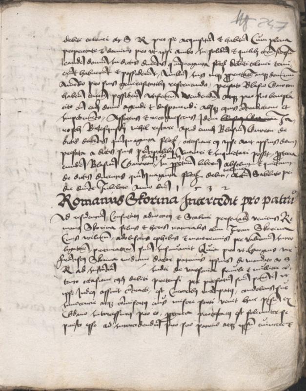 Įrašas Poznanės magistrato knygoje (1532-04-26)