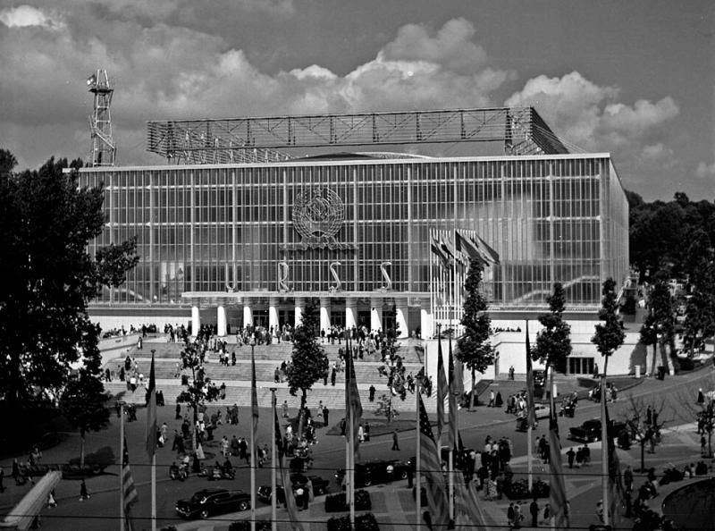 SSRS paviljonas Expoʼ58. Briuselis, 1958