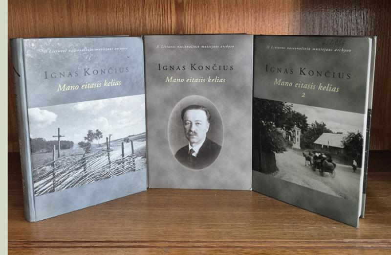 Igno Končiaus raštai ir atsiminimai „Mano eitasis kelias“