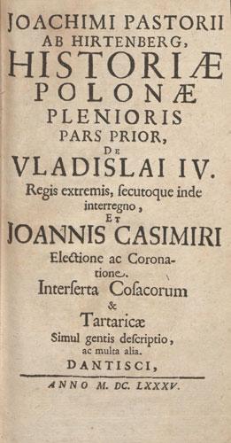 Joachimo Pastorijaus Lenkijos istorija