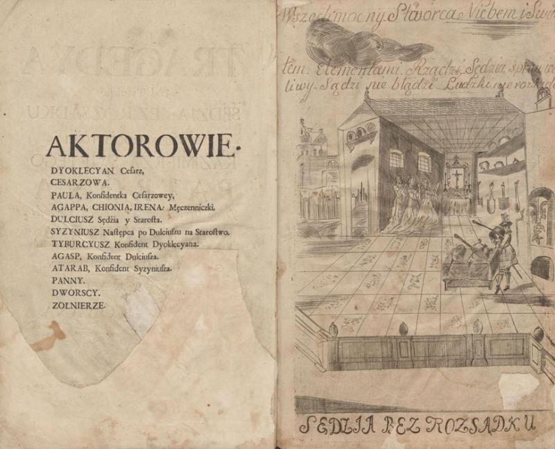 Tragedijos „Sędzia bez rozsądku“ atvartas (1748 m. kovo 4 d.)