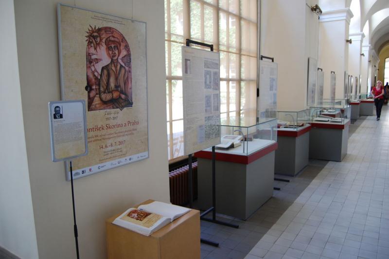 Skorinos pagerbimo renginiai Čekijos nacionalinėje bibliotekoje (2017)