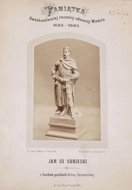 Fotografijų rinkinys „Lenkiški šachmatai: Vienos išvadavimo 200-ųjų metinių atminas, 1683–1883“