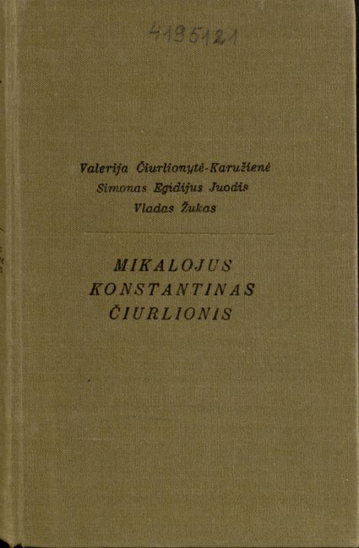 Mikalojaus Konstantino Čiurlionio bibliografija