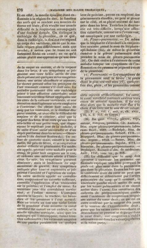 Frank, Joseph. Traité de pathologie médicale. T. 4. Paris: chez M. Gautret, 1842, p. 175–176. Frank, Joseph. Traité de pathologie médicale. T. 4. Paris: chez M. Gautret, 1842, p. 175–176.
