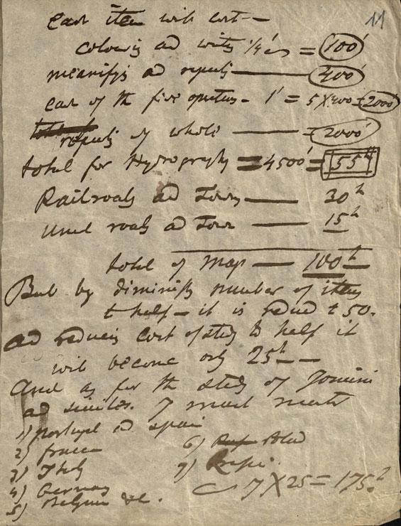 Rękopis Majora Bartłomieja Beniowskieho. Notaty topograficzne. Rękopis Majora Bartłomieja Beniowskieho. Notaty topograficzne.