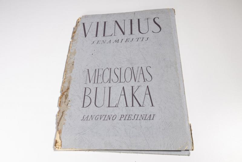 Mečislovo Bulakos piešinių rinkinys „Vilnius: senamiestis“