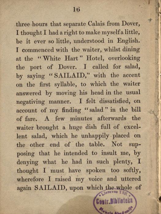 Beniowski, Bartłomiej. Anti-absurd or Phrenotypic alphabet and orthography for the English language / Invented by Major Beniowski, the author of the system of artificial memory, designated phrenotypic. London: published by the Author, 1844. Beniowski, Bartłomiej. Anti-absurd or Phrenotypic alphabet and orthography for the English language / Invented by Major Beniowski, the author of the system of artificial memory, designated phrenotypic. London: published by the Author, 1844.