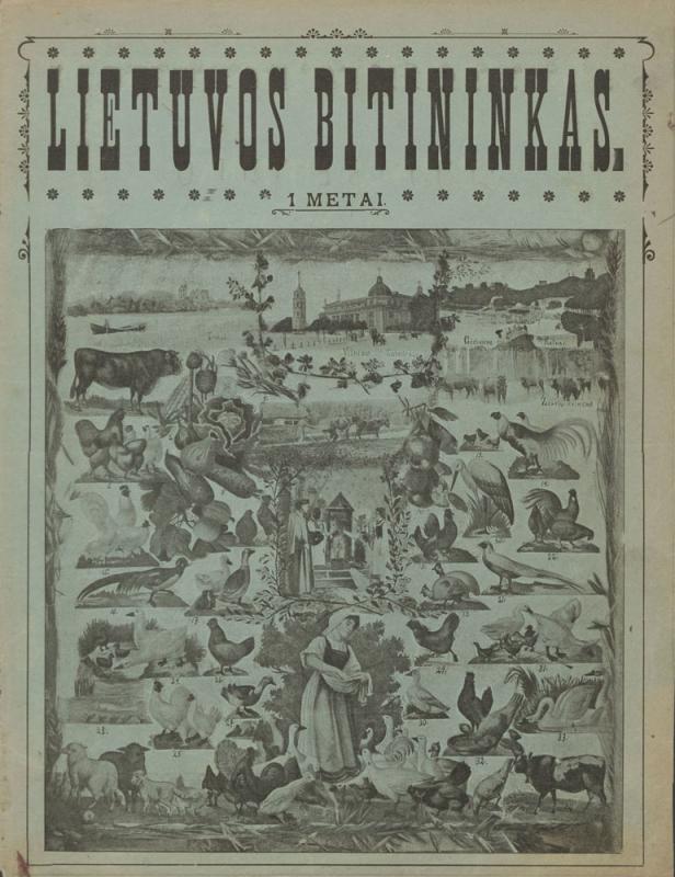 Lietuvos bitininkas: iliustruotas (su paveikslais) mėnesinis ūkininkų laikraštis
