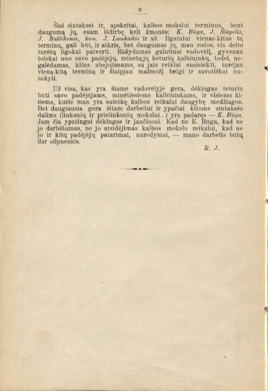 J. Šlapelis – terminų kūrėjas