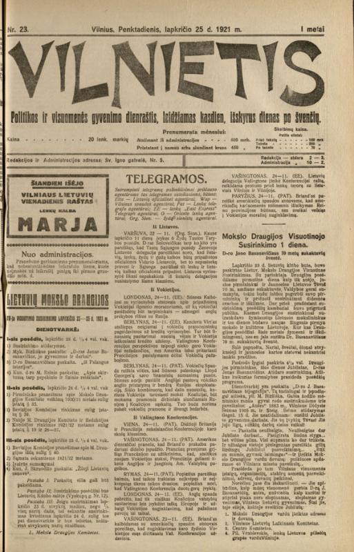Dienraštis „Vilnietis“