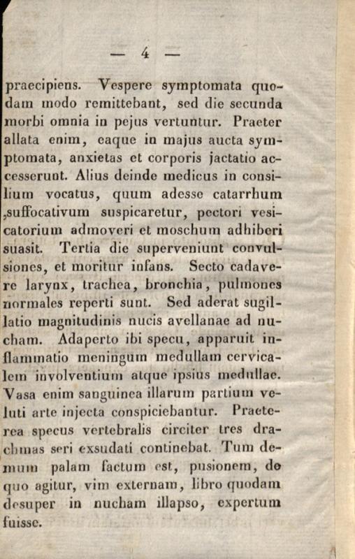 Beniewski, Szymon. Dissertatio inauguralis medico-practica De rhachialgitide pneumoniam et praesertim pleuritidem dorsalem mentiente. Vilnae: typis Josephi Zawadzki, 1821. Beniewski, Szymon. Dissertatio inauguralis medico-practica De rhachialgitide pneumoniam et praesertim pleuritidem dorsalem mentiente. Vilnae: typis Josephi Zawadzki, 1821.