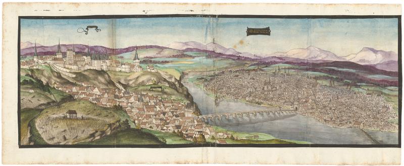 Praha apie 1536 m.