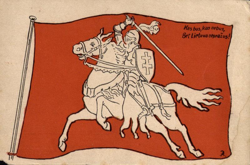 M. Šlapelienės knygyno leistas atvirukas