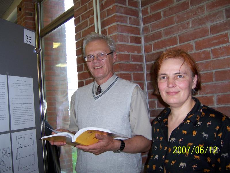 37-ojoje Lietuvos nacionalinėje fizikos konferencijoje, 2007 m.