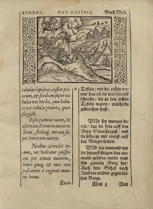 Biblia Germanico–latina. Zu Witteberg, 1574.