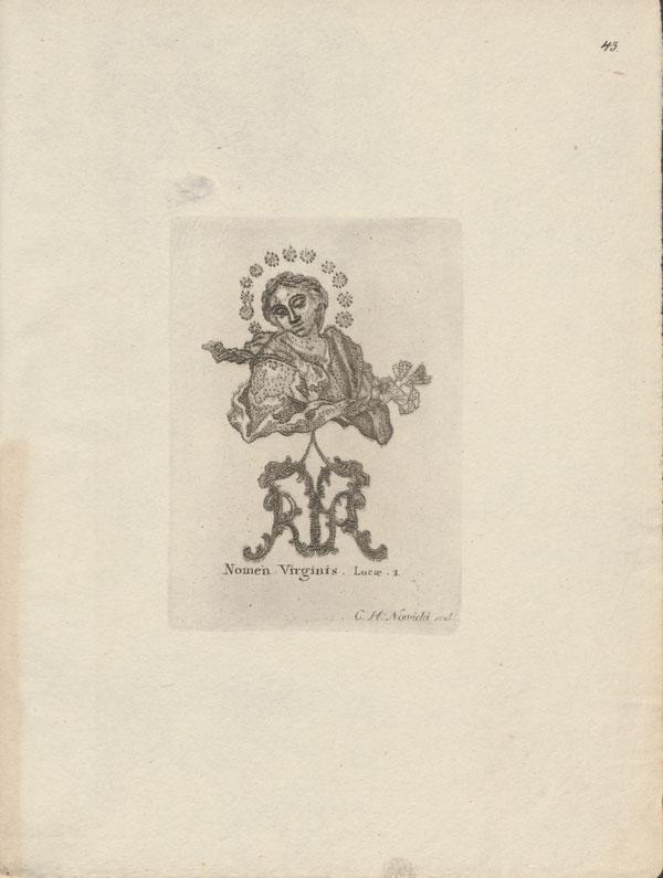 Švč. Mergelės Marijos vardo monograma