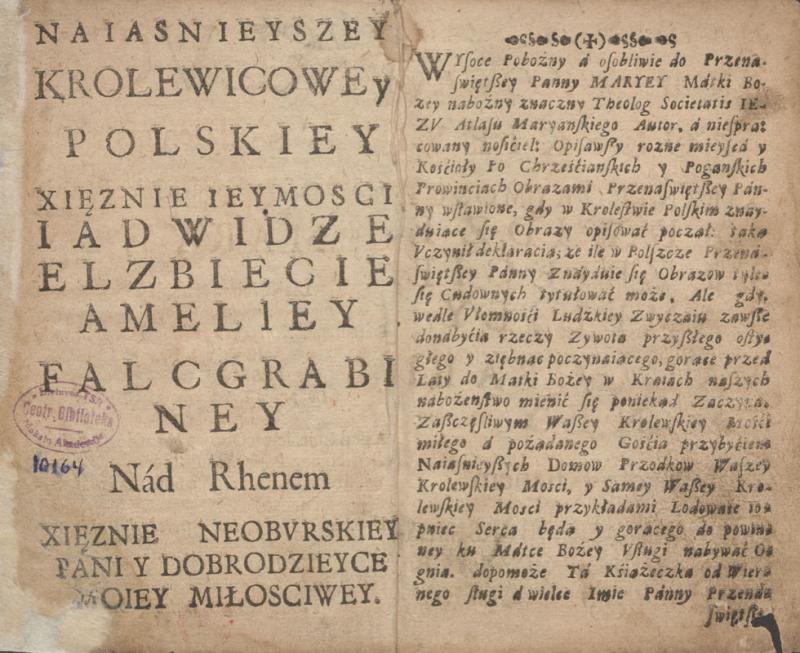 XVII a. pabaigos leidinys