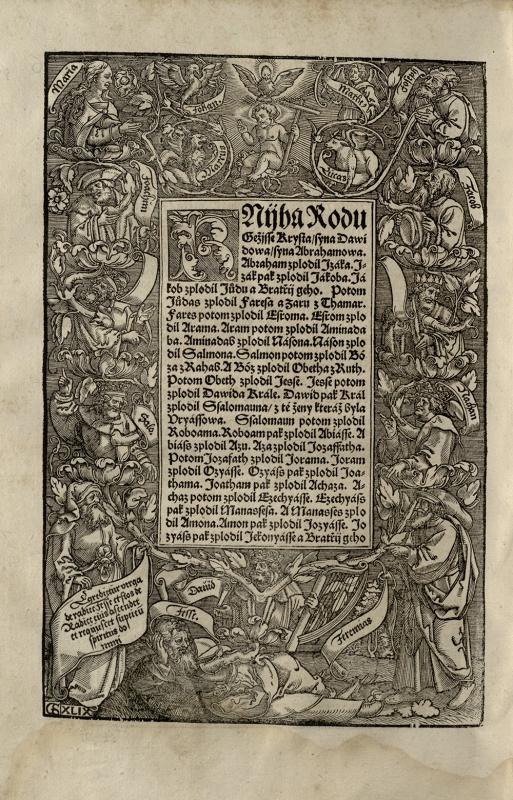 Bibli czeski. [Praha: G. Melantrych], 1557.
