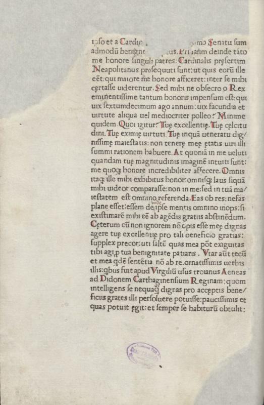 Aragonia, Johannes de. Oratio ad Sixtum IV; Oratio ad Ferdinandum regem. [Roma]: Johannes Philippus de Lignamine, [non ante 1471 12 19].