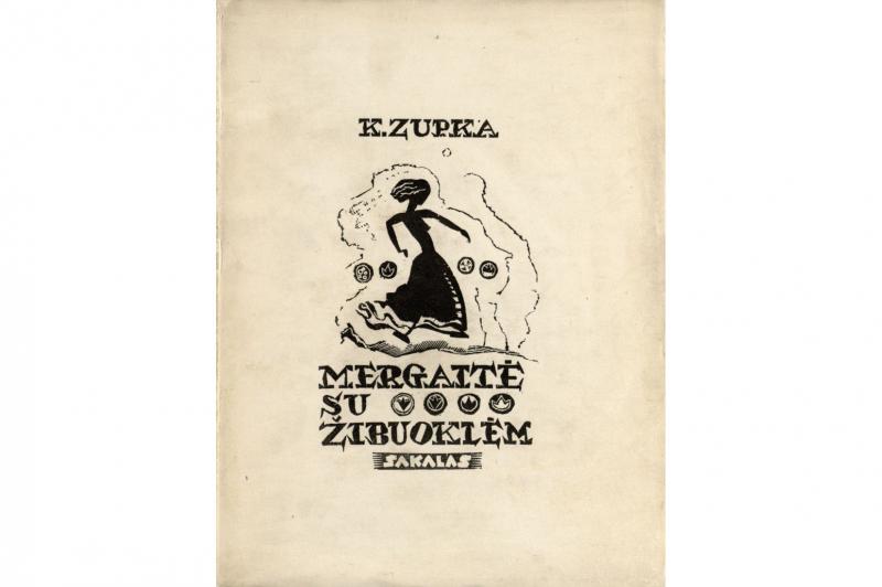 Zubka-Kecioris, Kazys. Mergaitė su žibuoklėmis: trečioji lyrikos knyga. Telesforo Valiaus iliustr. Kaunas: Sakalas, 1938. 78 p.: iliustr. LMAVB 3-513117