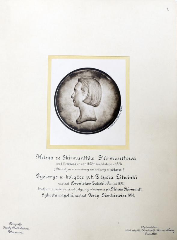 Fotografijų rinkinys „Elenos Skirmantienės skulptūros, 1827–1874“