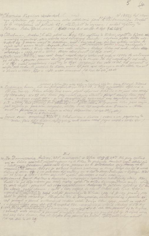Moravskis, Alfonsas. Alfabetyczny spis uczęstnikow Litew. soc. dem. ruchu w latach 1893–1899. 1935. Lenkų k.